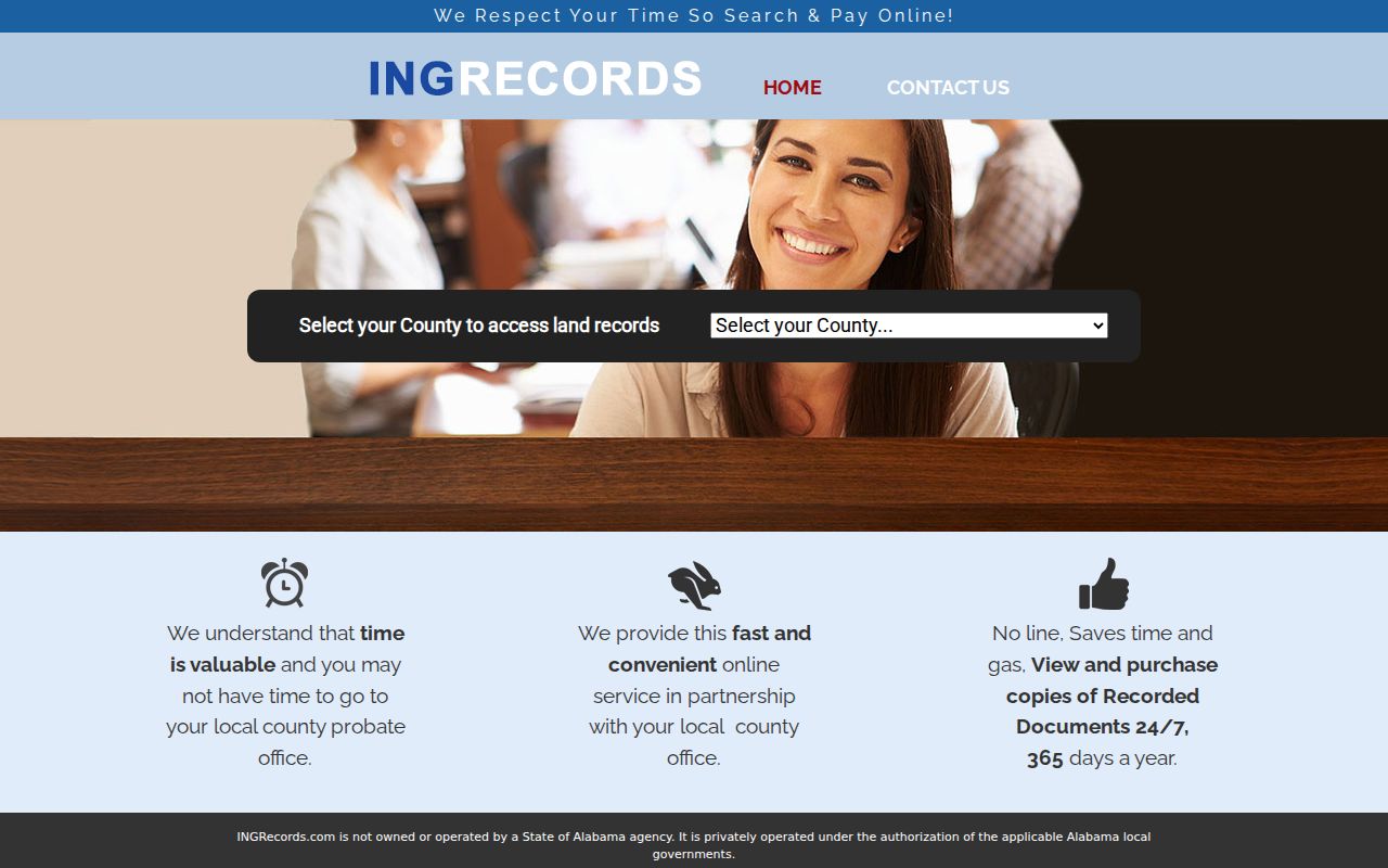 Hale County probate records INGRecords recorded document portal